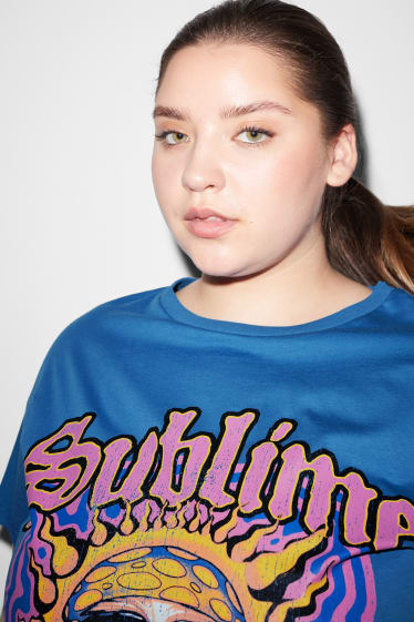 Damen - T-Shirt - Sublime - blau