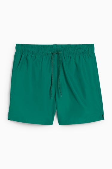 Hommes - Short de bain - vert