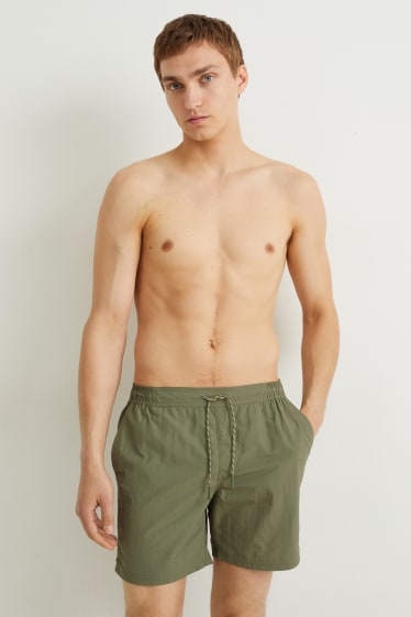 Herren - Badeshorts - khaki