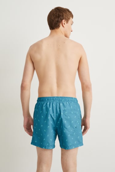 Heren - Zwemshorts - donkerturquoise