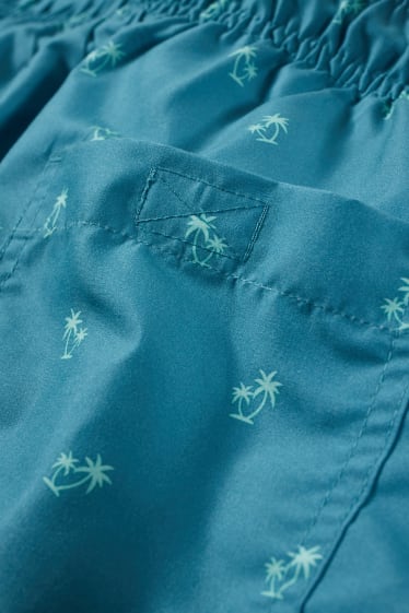 Heren - Zwemshorts - donkerturquoise
