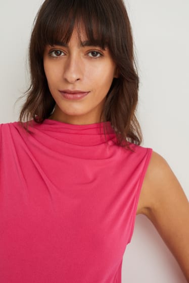 Mujer - Camiseta sin mangas - fucsia