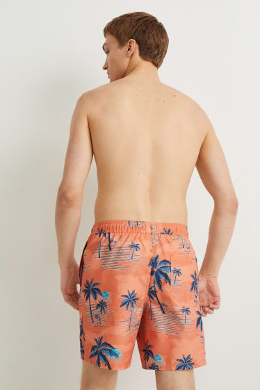 Hommes - Short de bain - orange