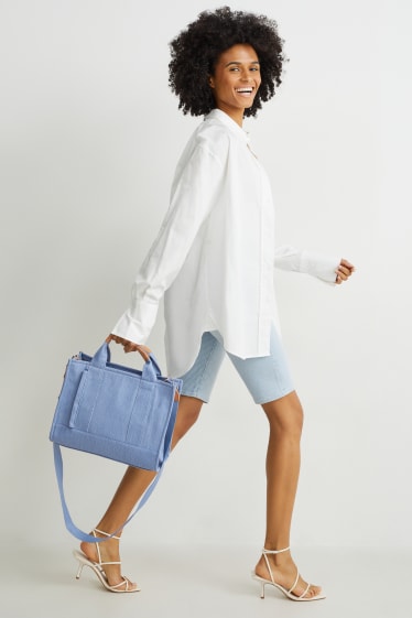 Damen - Tasche - helljeansblau