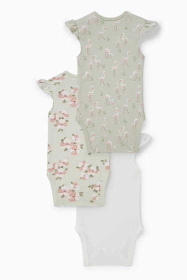 Babys - Multipack 3er - Baby-Body - mintgrün