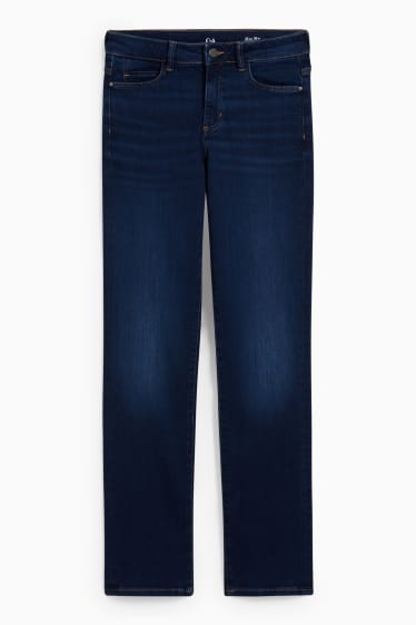 Donna - Straight jeans - vita media - LYCRA® - jeans blu