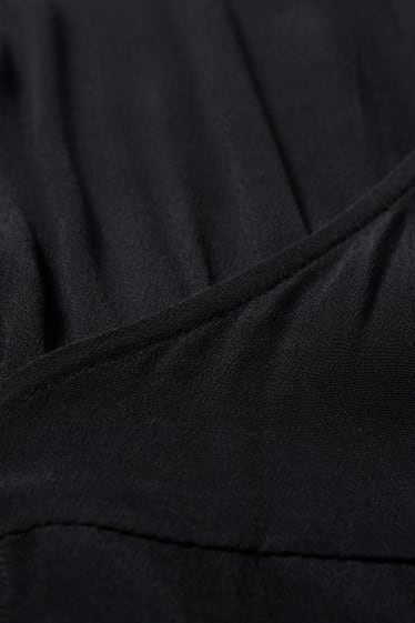 Femmes - Robe portefeuille - noir
