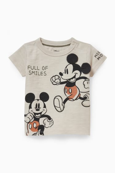 Bébés - Mickey Mouse - ensemble pour bébé - 2 pièces - vert / beige