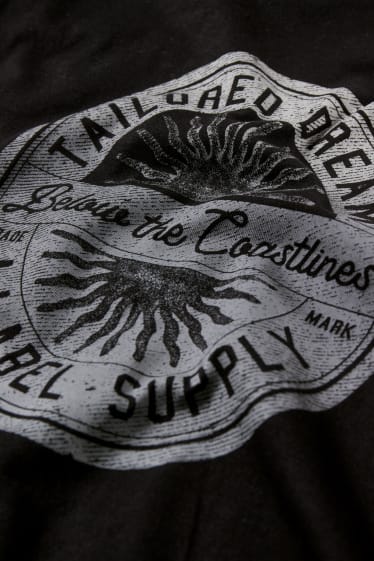 Hommes - T-shirt - noir