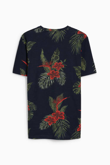 Hommes - T-shirt - bleu foncé