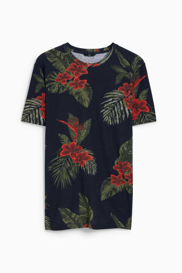 Hommes - T-shirt - bleu foncé