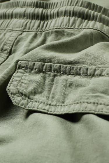 Children Boys - Cargo shorts - green
