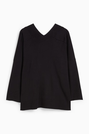 Damen - Strickjacke - schwarz