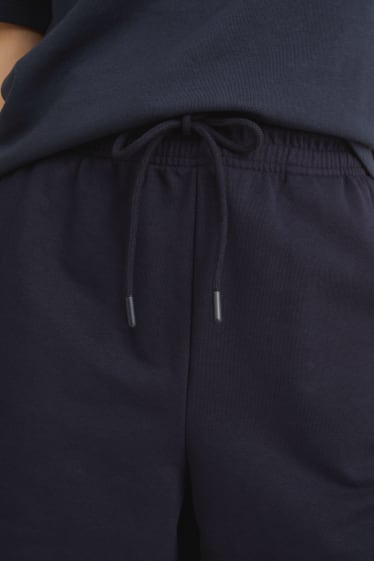 Women - Sweat shorts - dark blue