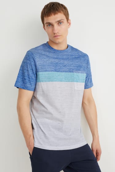Hommes - T-shirt - bleu