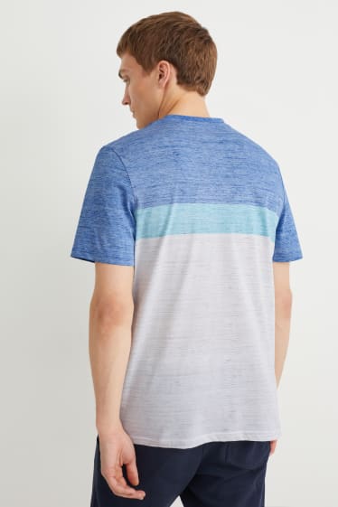 Hommes - T-shirt - bleu