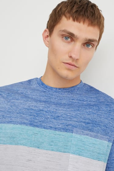 Hommes - T-shirt - bleu
