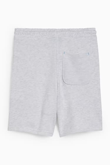 Kinderen - Sweatshort - grijs