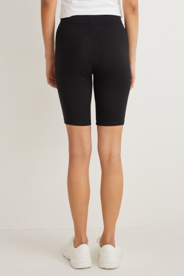 Femei - Multipack 2 buc. - pantaloni ciclism basic - LYCRA® - negru