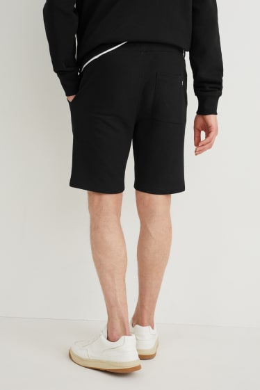 Herren - Sweatshorts - schwarz