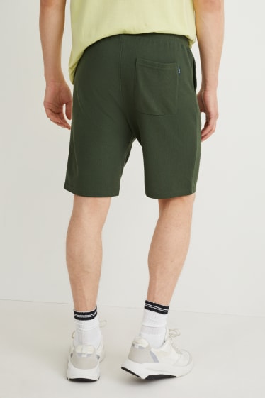 Hombre - Shorts deportivos - verde oscuro
