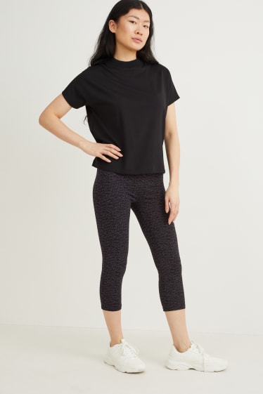 Donna - Confezione da 2 - leggings pinocchietto - grigio scuro