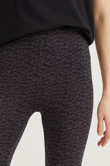 Dona - Paquet de 2 - leggings capri - gris fosc