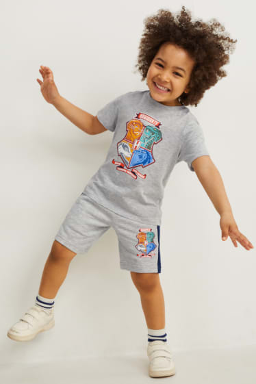 Kinder Jungen - Harry Potter - Sweatshorts - hellgrau-melange