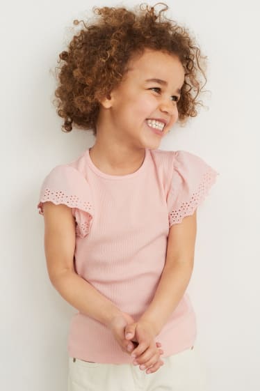 Bambini - Maglia a maniche corte - rosa