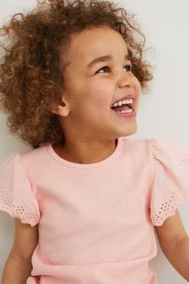 Bambini - Maglia a maniche corte - rosa