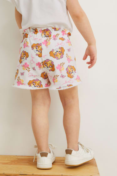 Nena - La Patrulla Canina - pantalons curts de xandall - blanc trencat