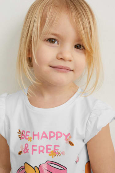 Bambine - Confezione da 2 - Paw Patrol - maglia a maniche corte - bianco