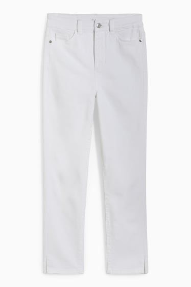 Femmes - Jegging jean - high waist - LYCRA® - blanc