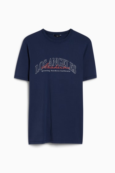 Hommes - T-shirt - bleu foncé