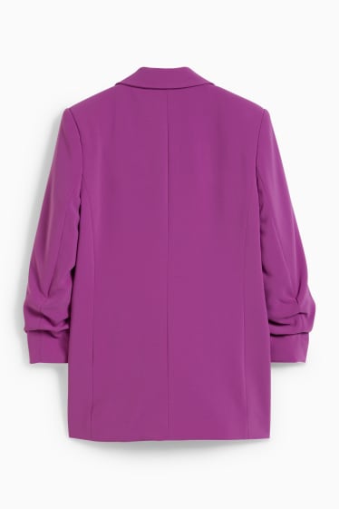 Femmes - Blazer - relaxed fit - violet