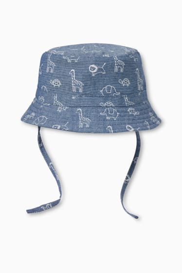 Nadó nen - Barret per a nadó - estampat - blau