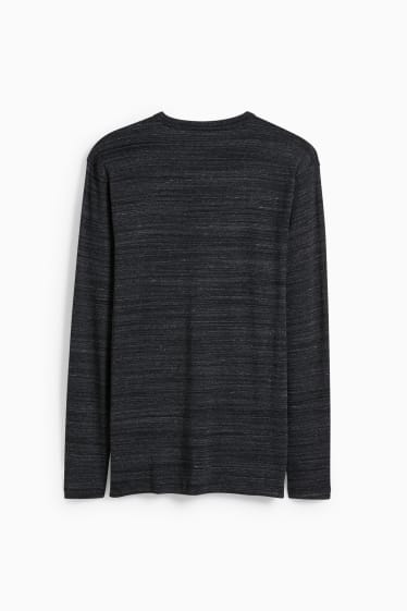 Home - Samarreta de màniga llarga - gris fosc
