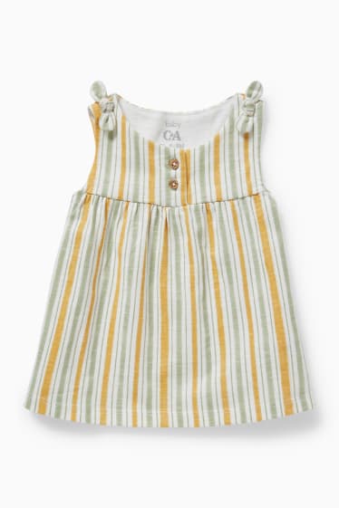 Bébés filles - Top pour bébé - à rayures - blanc crème