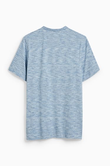 Mężczyźni - T-shirt - jasnoniebieski