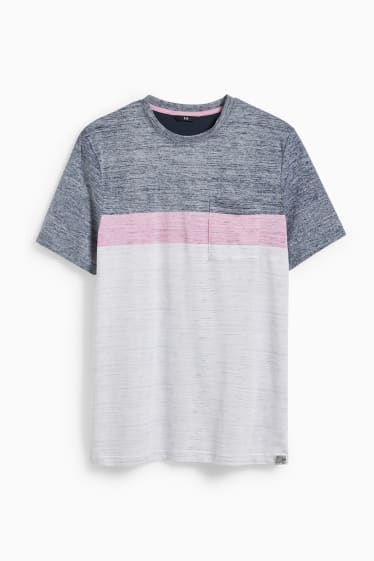 Hombre - Camiseta - fucsia