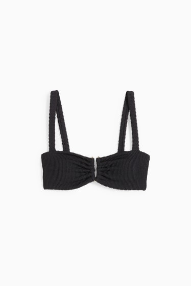 Dona - Top de biquini - bandeau - enconxat - LYCRA® XTRA LIFE™ - negre