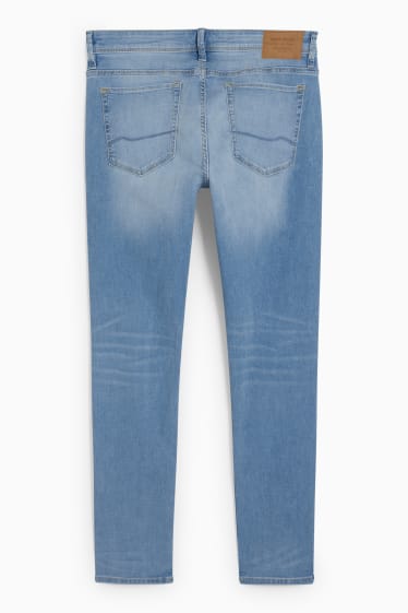 Herren - Skinny Jeans - Flex - COOLMAX® - LYCRA® - helljeansblau