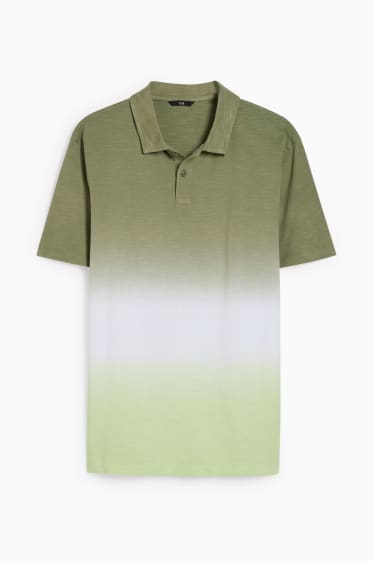 Herren - Poloshirt - grün