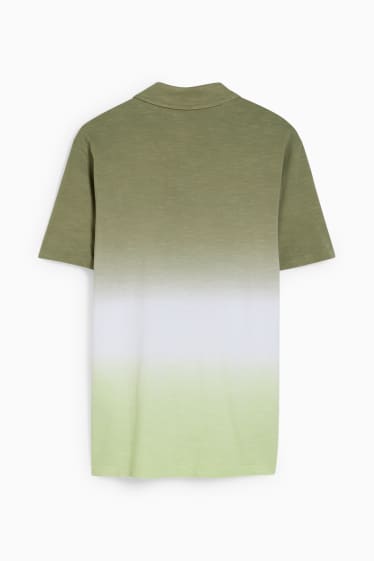 Herren - Poloshirt - grün