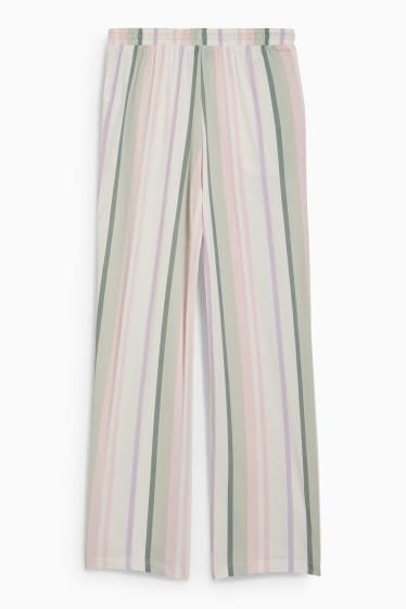 Dona - Pantalons de pijama - de ratlles - multicolor