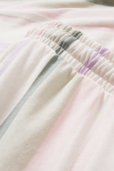Dona - Pantalons de pijama - de ratlles - multicolor