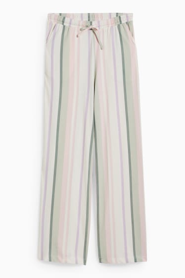 Femmes - Pantalon de pyjama - à rayures - coloré