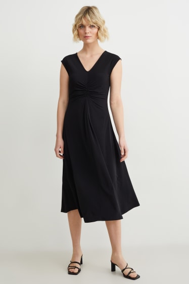 Dona - Vestit fit & flare - negre