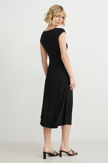 Dona - Vestit fit & flare - negre