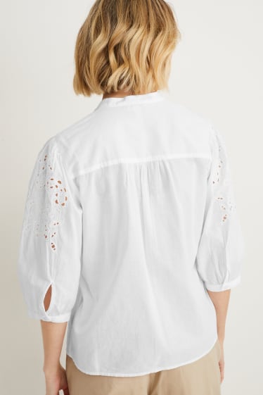 Women - Blouse - white
